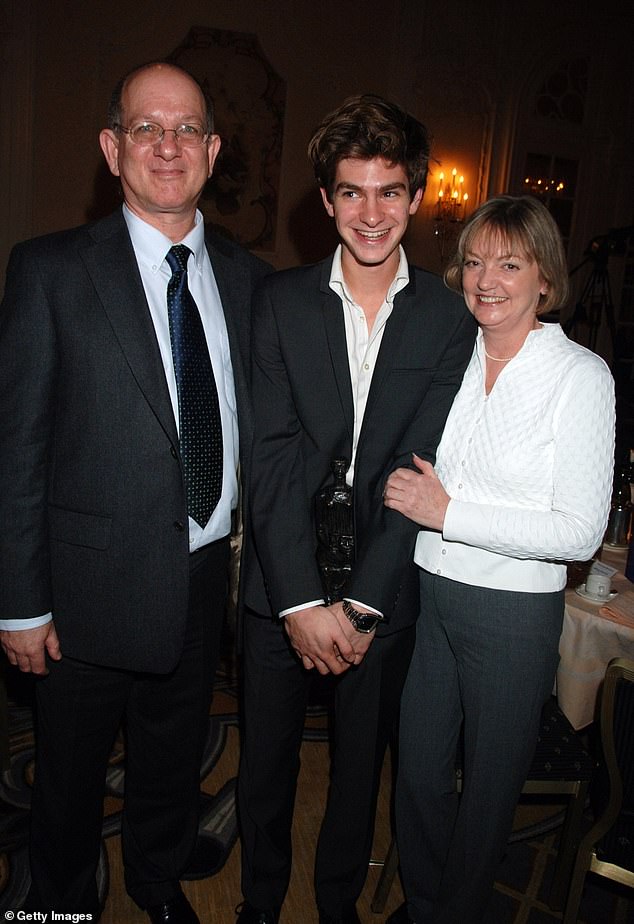 The Loss: 'I was kind of lost and the world didn't make sense, it still does, because I miss her so much, I hope it never makes sense because I always want to miss her' (Pictured with his parents in 2006)