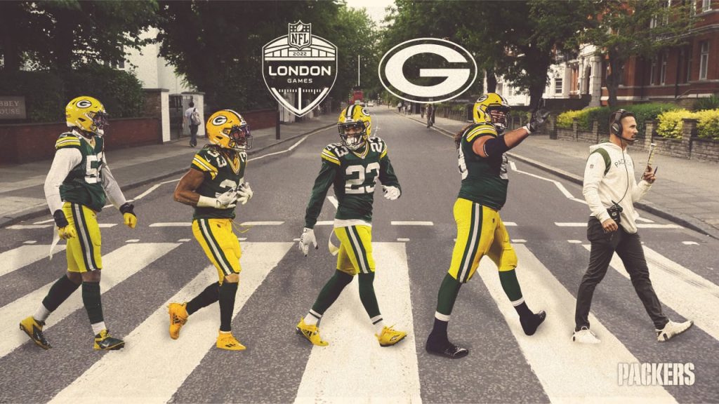 The Packers will play in London in 2022