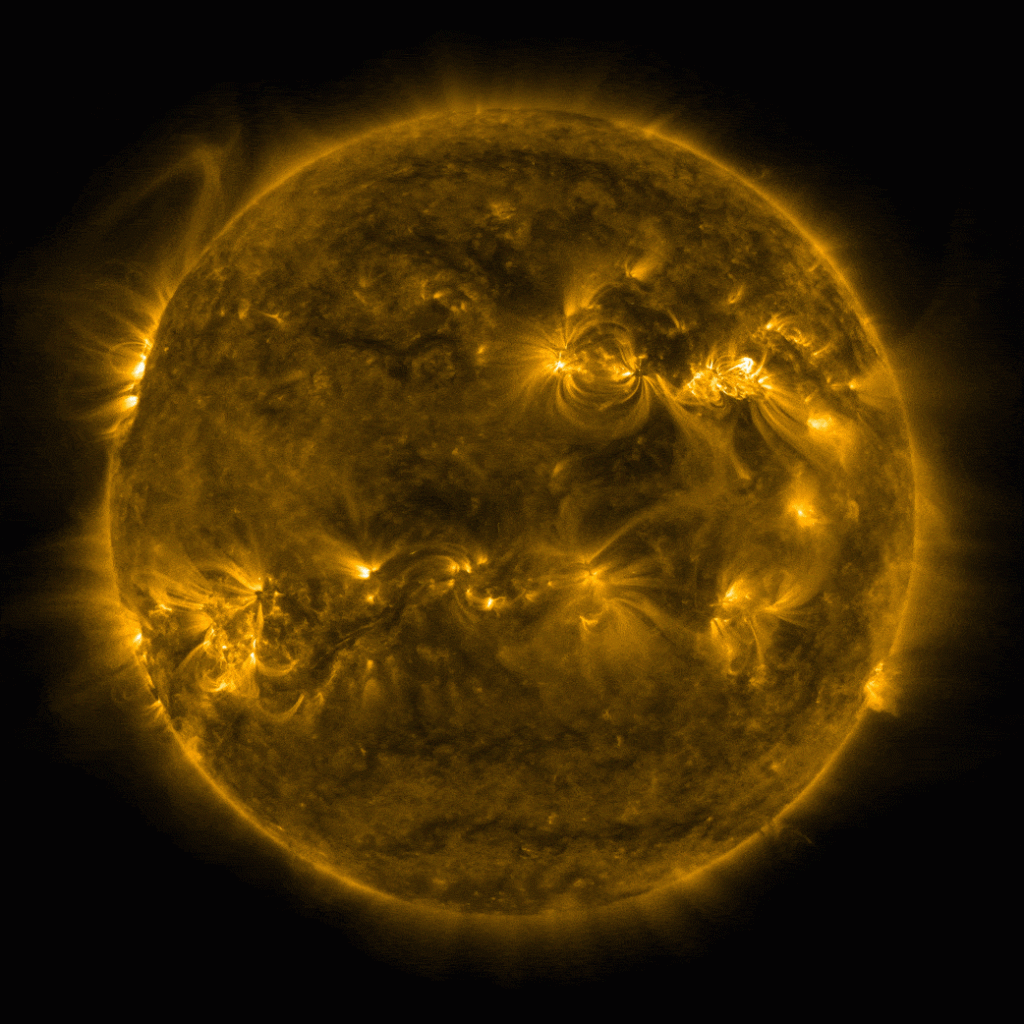 A hyperactive sunspot has cast a huge X-class solar flare into space
