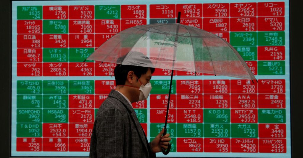 Stocks dip amid high inflation and Ukraine risks;  China markets fell