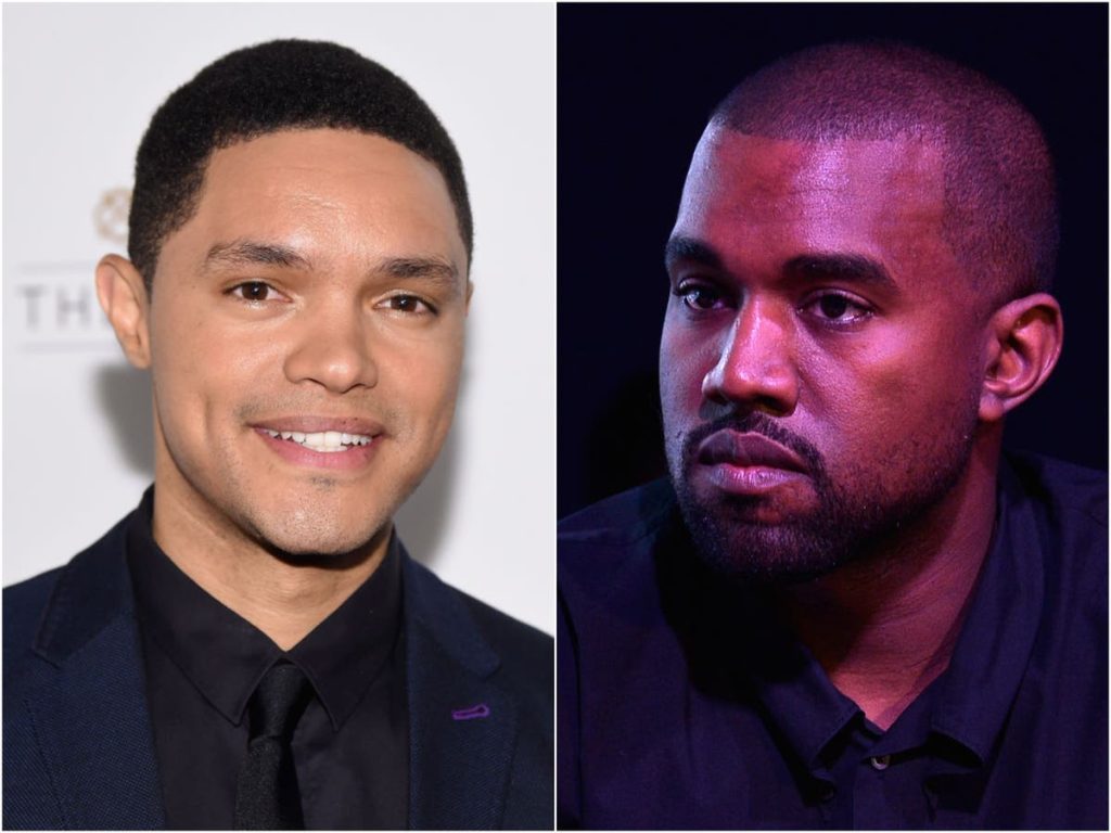 Trevor Noah responds to Kanye West after the rapper called it racial slur and his Instagram account was suspended