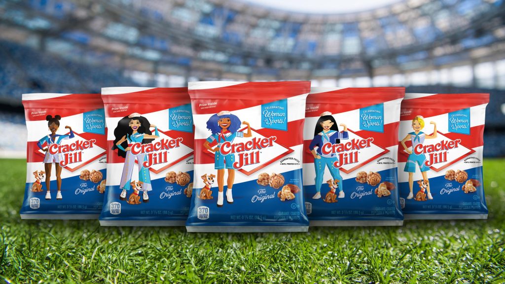 Pepsi Unveils Cracker Jill Version of Cracker Jack to Promote Women's Sports