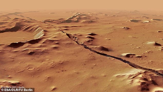Using two unconventional methods, recently applied to geophysics, experts have detected 47 new seismic events coming from an area on Mars called Cerberus Fossae (pictured)