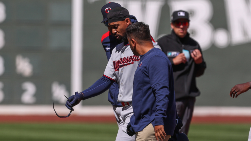 Byron Buxton injury update: No structural damage to the knee, but star twins likely to miss a week, reports report