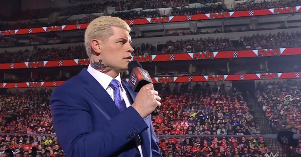 Cody Rhodes opens Raw to establish his story in WWE - the title hunt