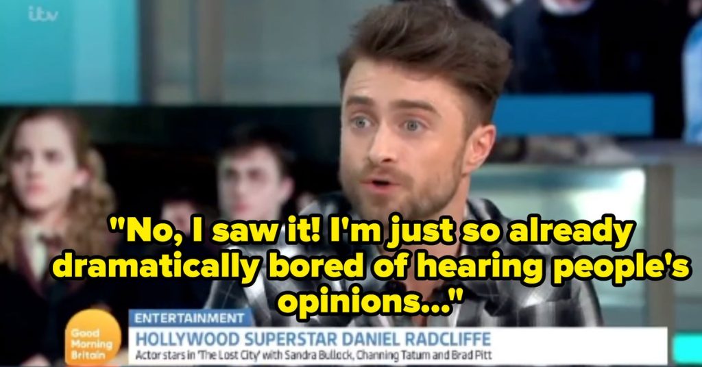 Daniel Radcliffe Finished Will Smith / Chris Rock Drama