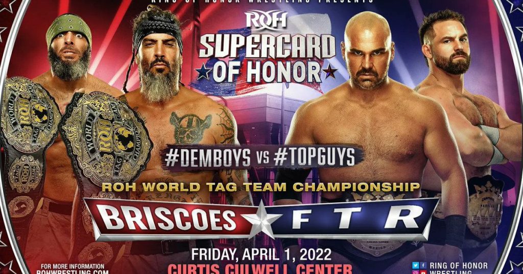 ROH Supercard of Honor 2022 Live Scores: The Beginning of Tony Kahn's Reign