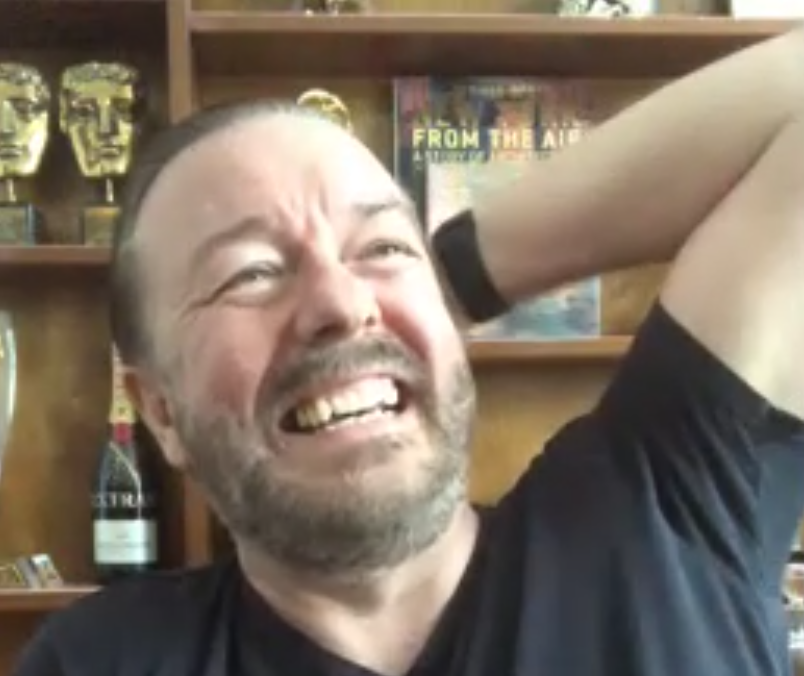 Ricky Gervais Finds Ultimate Fun In Oscars Ban Will Smith - Deadline