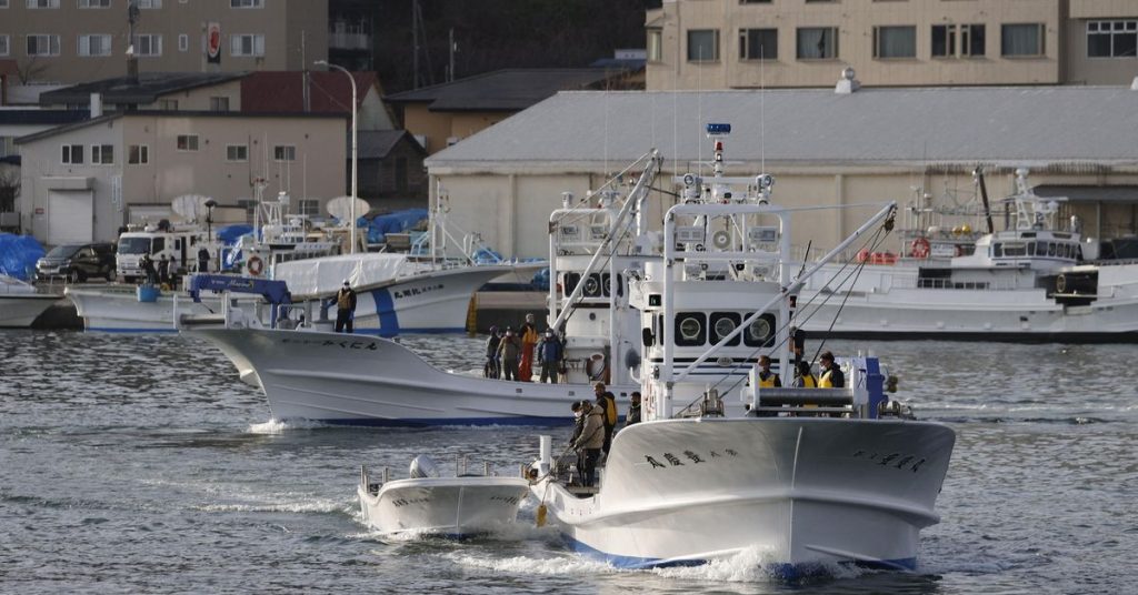 Ten people missing from a Japanese boat confirmed their deaths by the Coast Guard