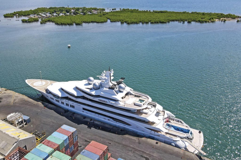 The United States is trying to confiscate a yacht in Fiji.  But who owns it?