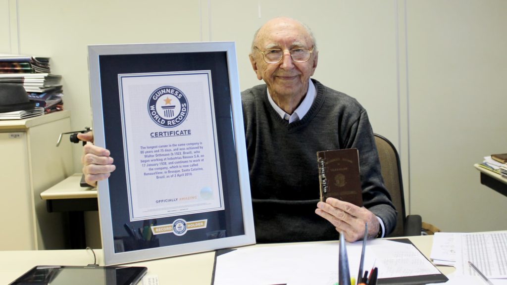 100-year-old man breaks career record of 84 years shares his best career advice