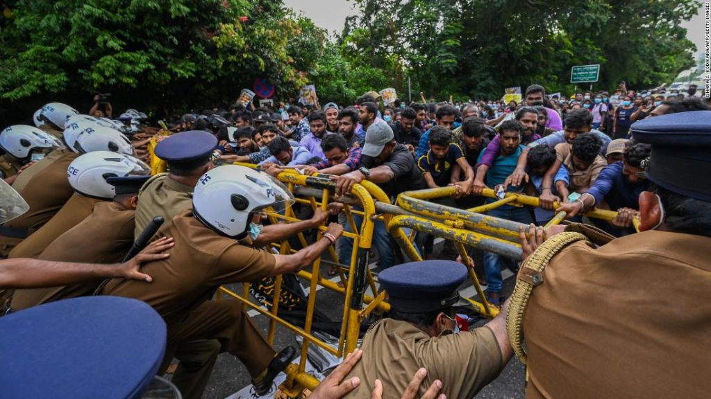 Sri Lanka's president declares a new state of emergency as protests continue on the island