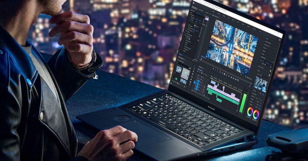 Asus' new Zenbook Pro 16X OLED lifts the entire keyboard tray when its lid is lifted