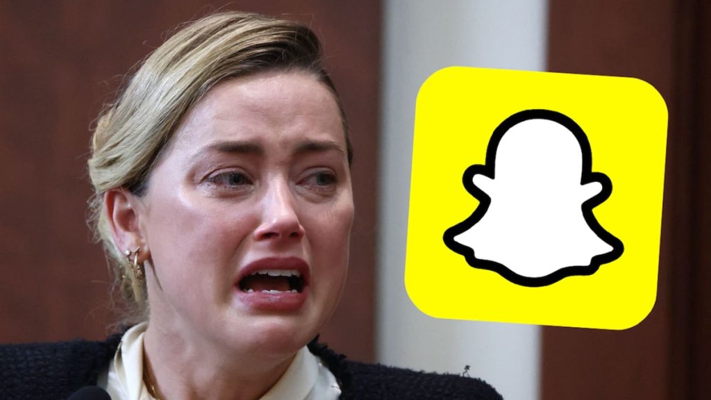 Snapchat's New Crying Face Filter Not Inspired by Amber Heard