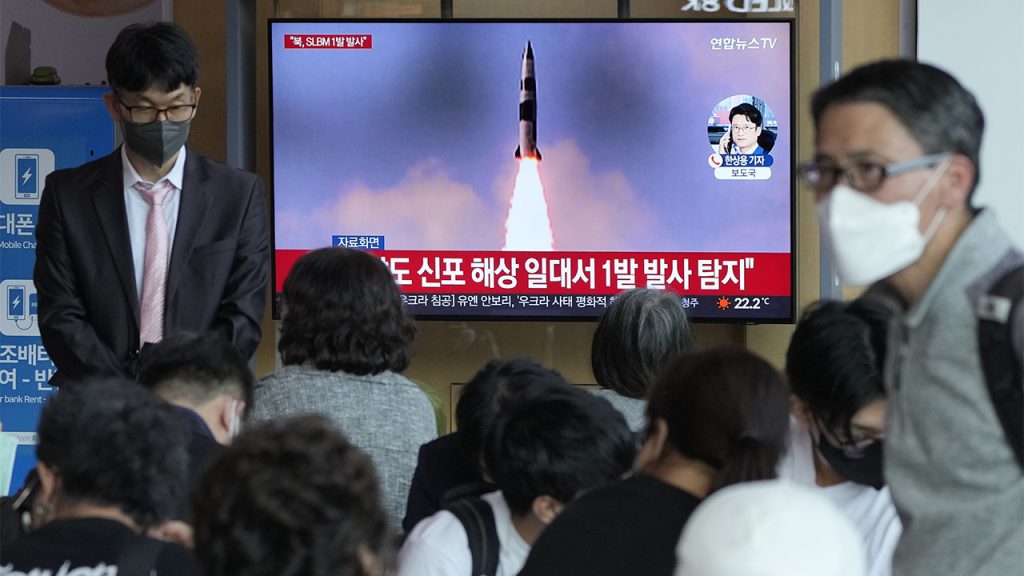 North Korea fires 3 ballistic missiles towards the Sea of ​​Japan before Biden's visit to Seoul: South Korea
