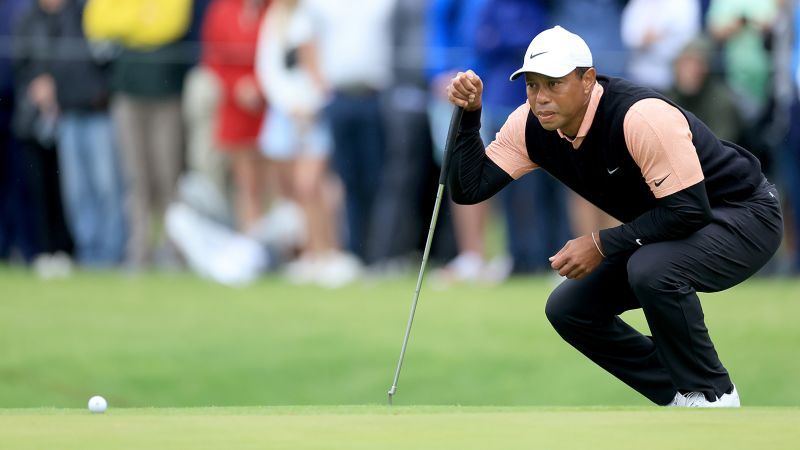 Tiger Woods withdrew from the PGA Championship after participating in the event's worst career tour