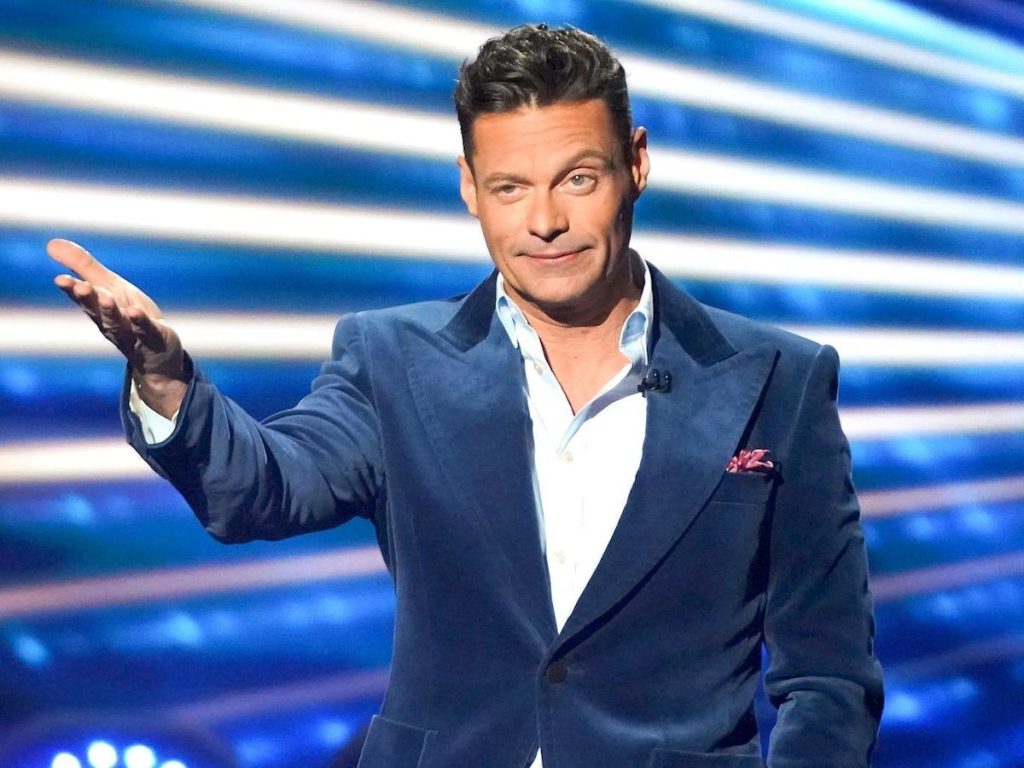 Ryan Seacrest had to switch underwear with his stylist during the 'American Idol' finale because his pants were too revealing.