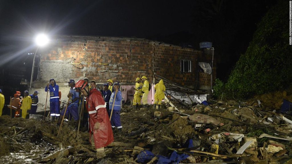 Heavy rain kills 56 people in northeastern Brazil