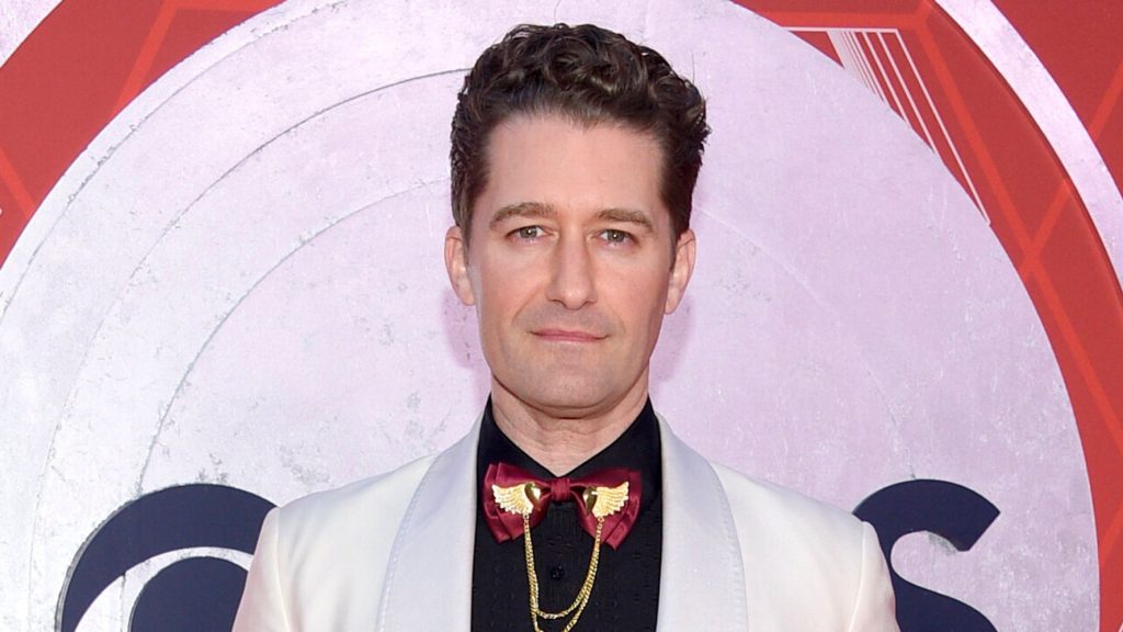 Matthew Morrison wears shoes from "So You Think You Can Dance" to break protocols
