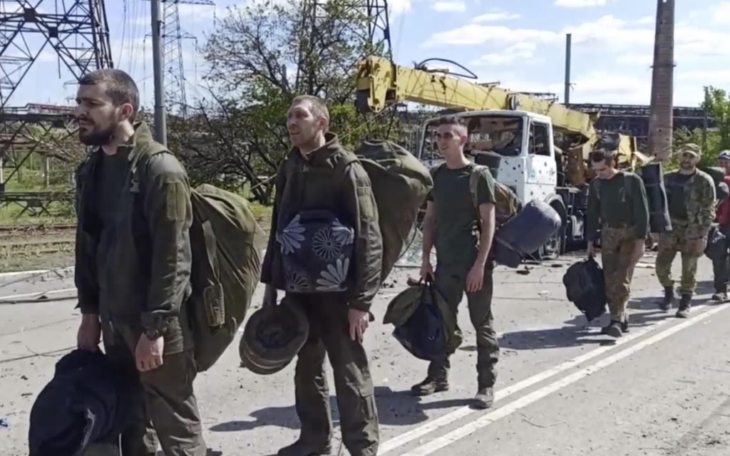 Russia's claim of Mariupol's capture raises POW fears