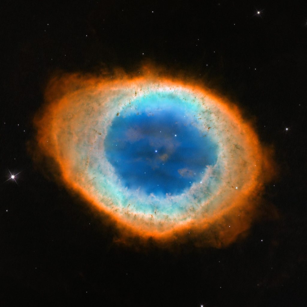 Planetary Breakup Hercules Star Cluster Ring Nebula