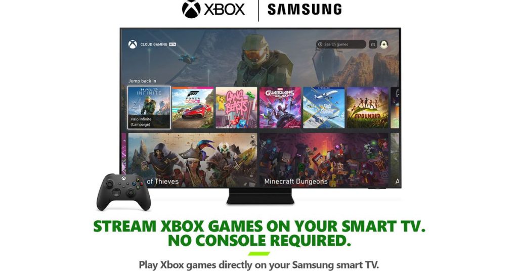 Microsoft's new Xbox TV app streams games without a console later this month