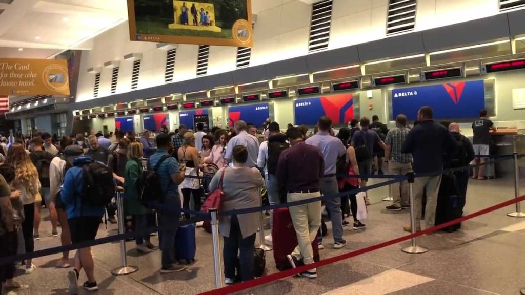 Severe weather created a travel nightmare at Boston Logan Airport