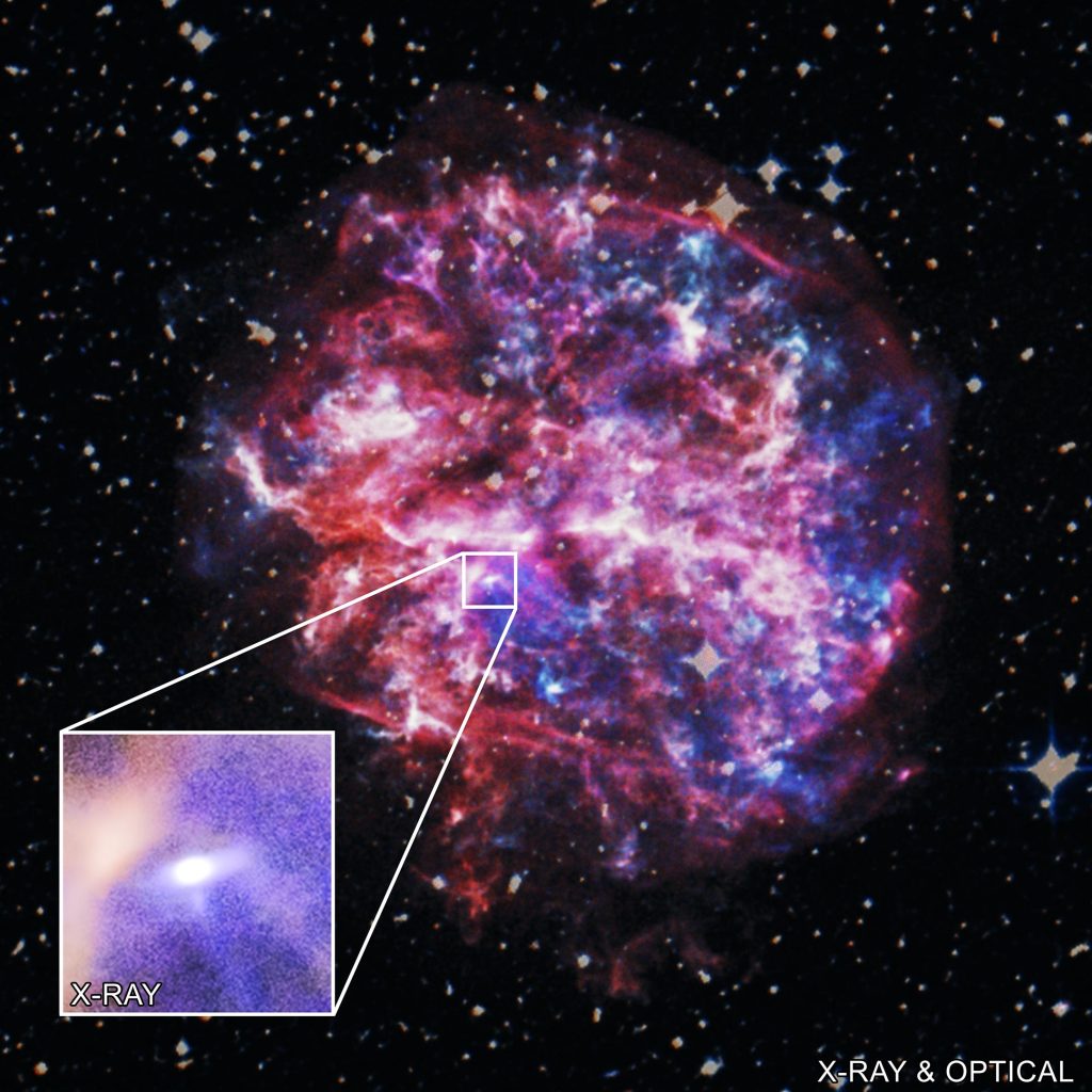 NASA's Chandra captures Pulsar in an X-ray speed trap