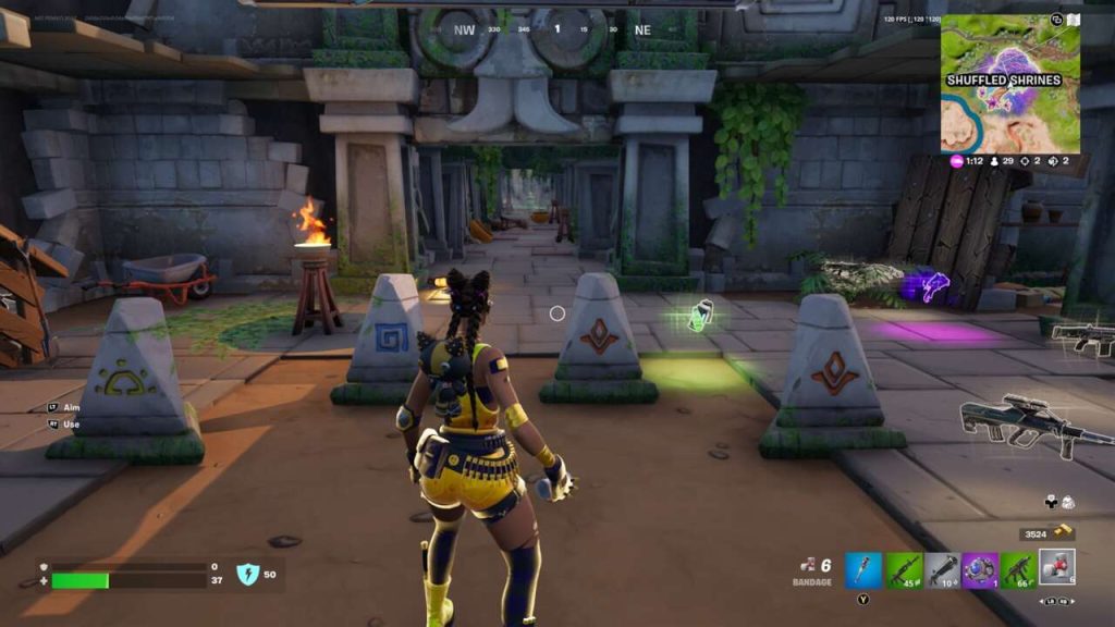 Fortnite: Secret Door In Shuffled Shrines Location and Complete Puzzle Guide