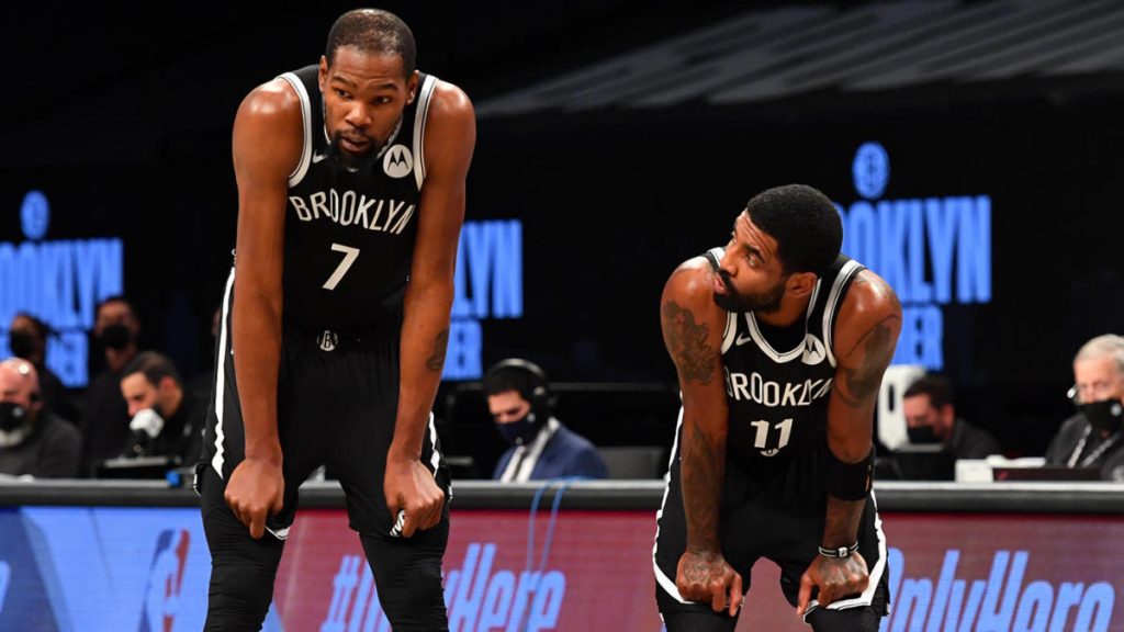 Nets want Lakers first-round pick in Kyrie Irving trade, and would rather deal with Kevin Durant first, per report