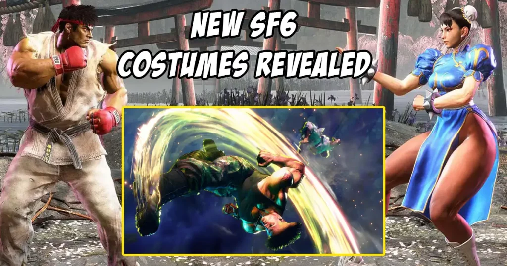 Alternate Street Fighter 6 costumes revealed for Ryu, Chun-Li, Jamie, Guile and Luke