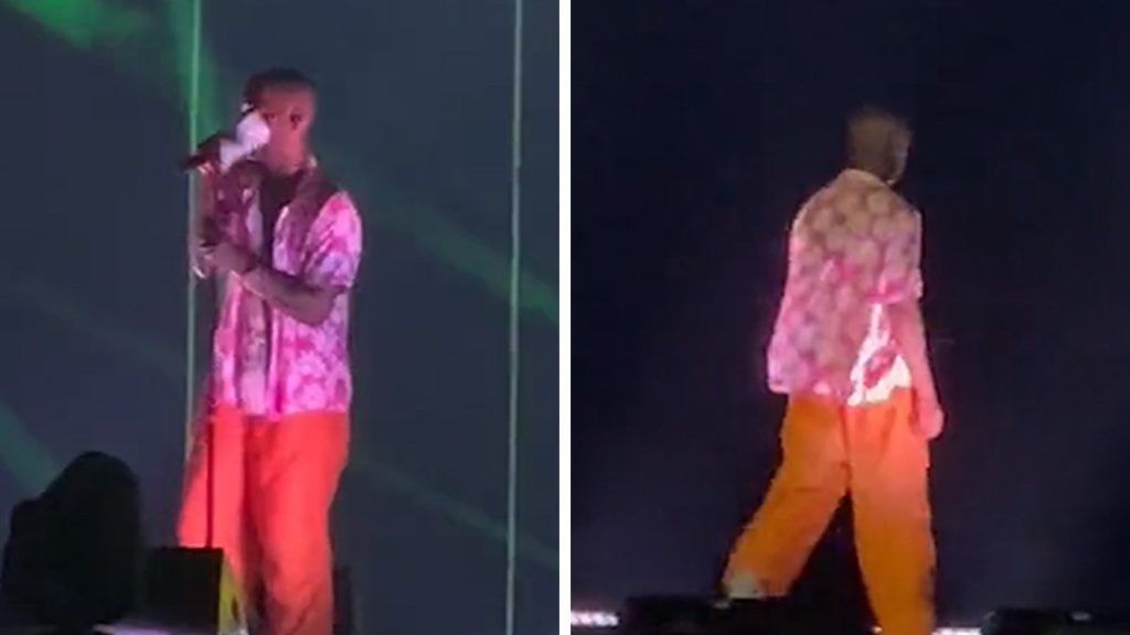 Kid Cody Storms off stage at Rolling Loud, Kanye West surprise show