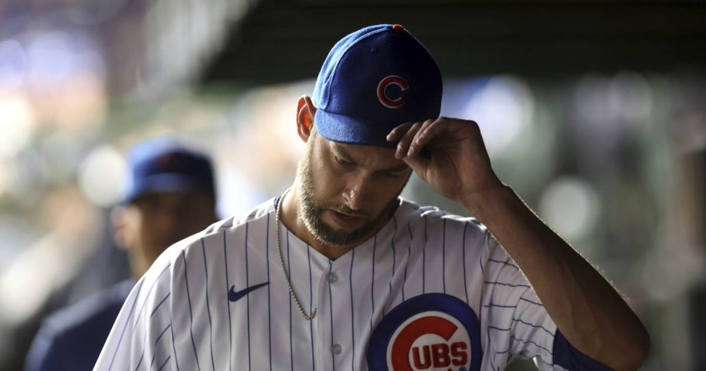 Chicago Cubs are trading Chris Martin with the Los Angeles Dodgers