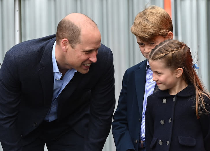 Prince William posts surprising video message with Princess Charlotte - dressed like mom Kate Middleton
