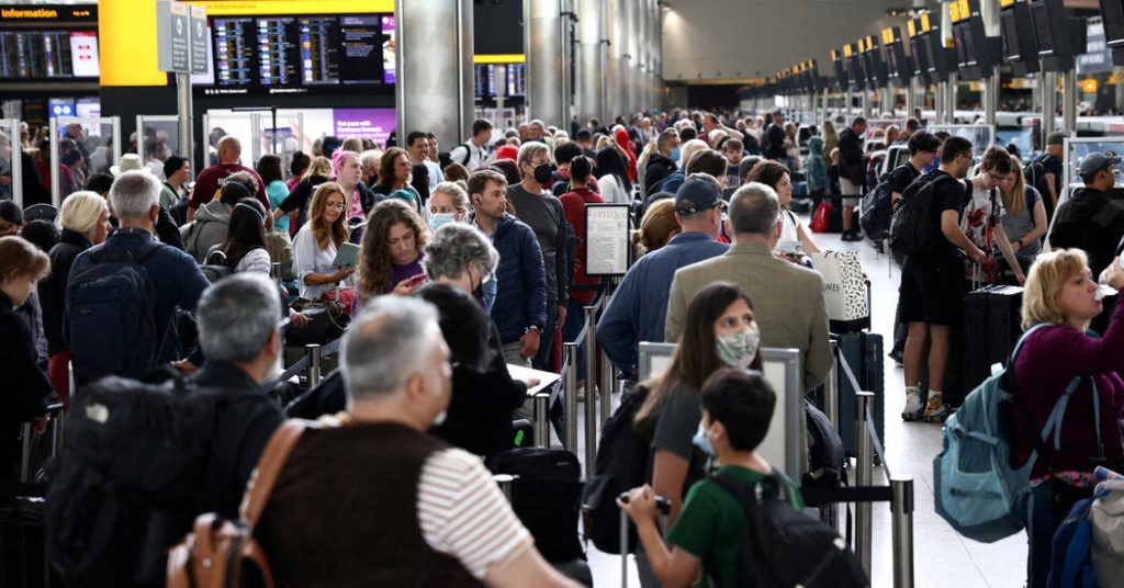 London Heathrow Airport says it will limit passenger numbers
