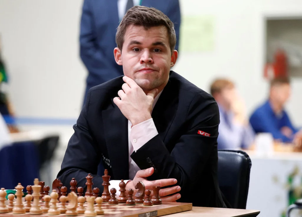 Magnus Carlsen gives up his world chess title because he's not excited