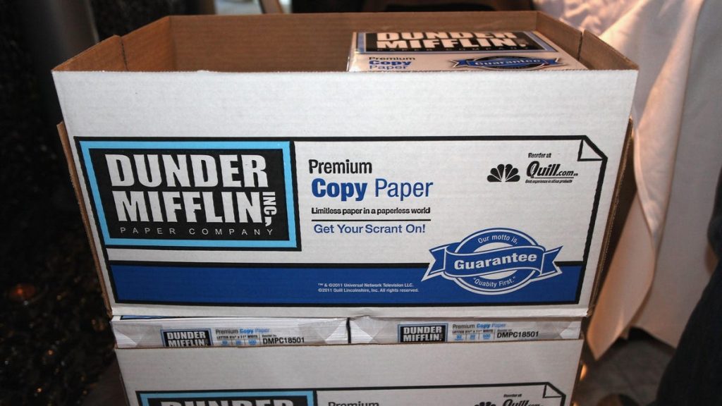NBC sues 'trademark squatter' for Dunder Mifflin rights