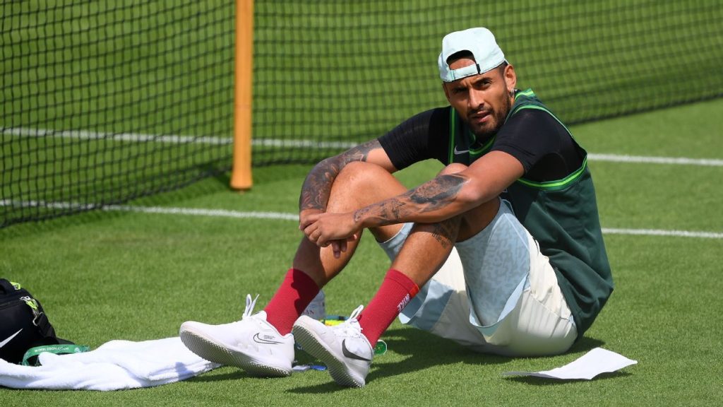 Nick Kyrgios disappointed after Rafael Nadal withdrew from Wimbledon, fearing the final