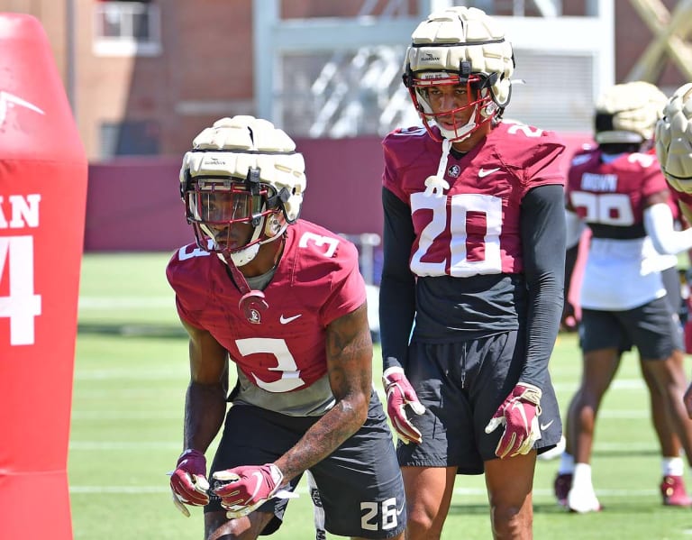 The Florida State Defense rules today in the first official practice of the 2022 football season.