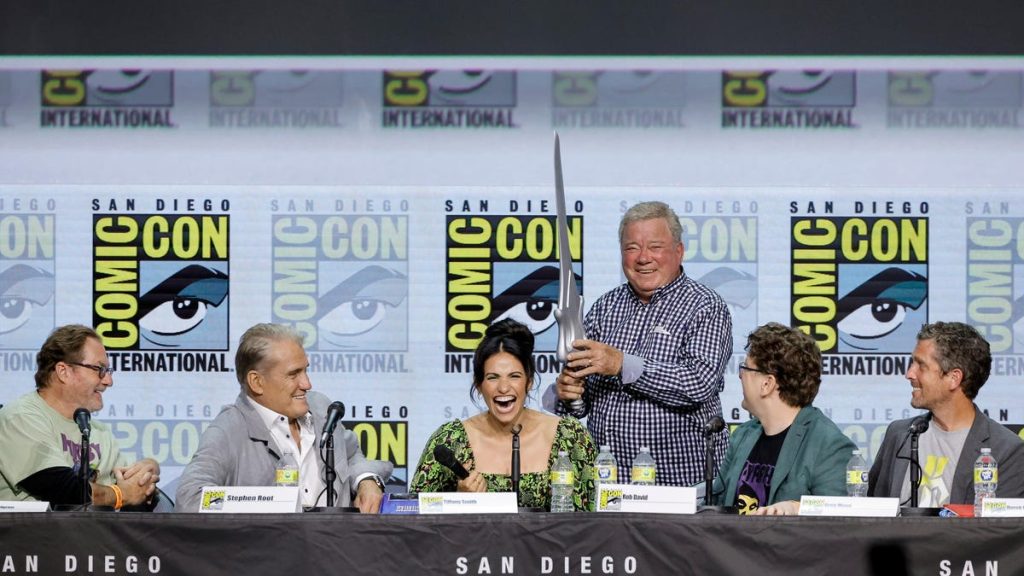 William Shatner smashes Comic-Con and Masters of the Universe
