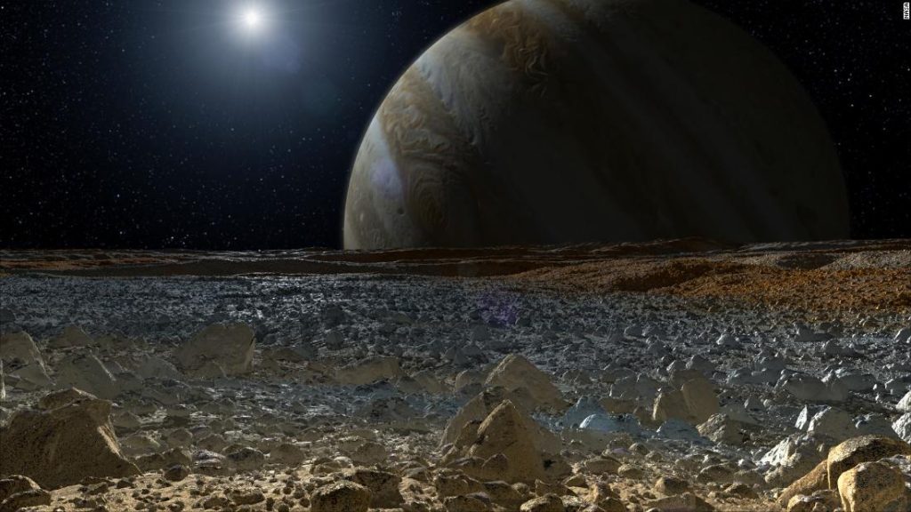 Europa: Underwater Snow Reveals Clues About Icy Moon's Ocean World