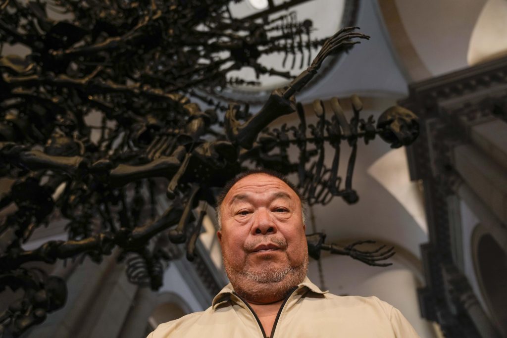 Actress Ai Weiwei warns against arrogance in 'tricky' times