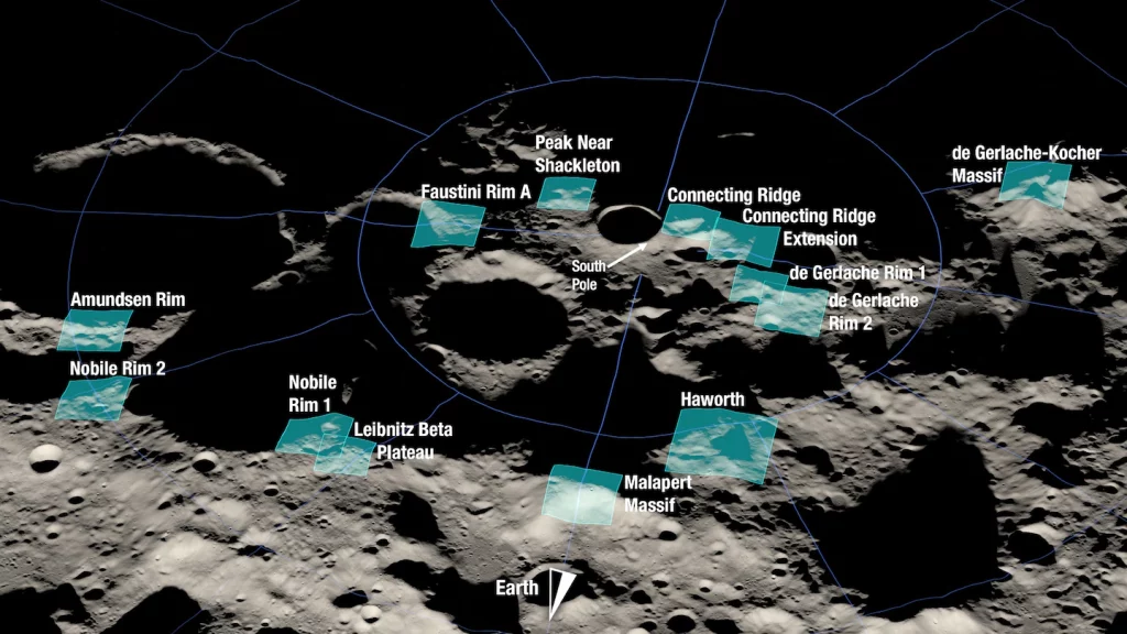 NASA reveals where it wants the next Americans to land on the moon