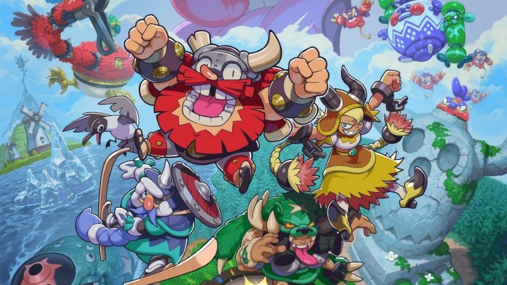 Owlboy developers go from birds to vikings in their bouncy co-op follow-up
