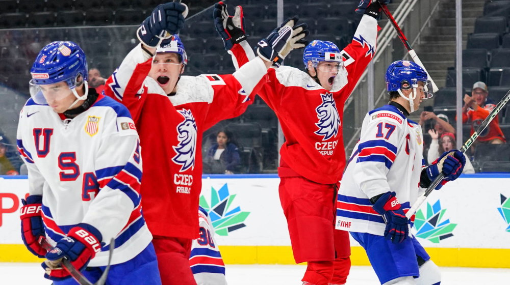 The Czechs stun the United States, go to the semi-finals