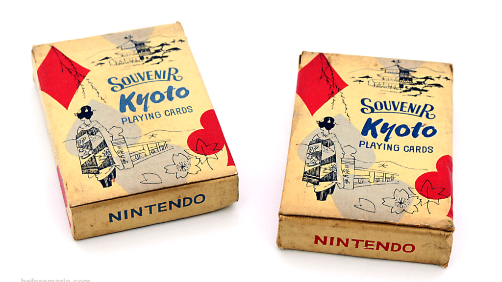 The display of vintage Nintendo souvenir boxes in the 1950s ended in tragedy