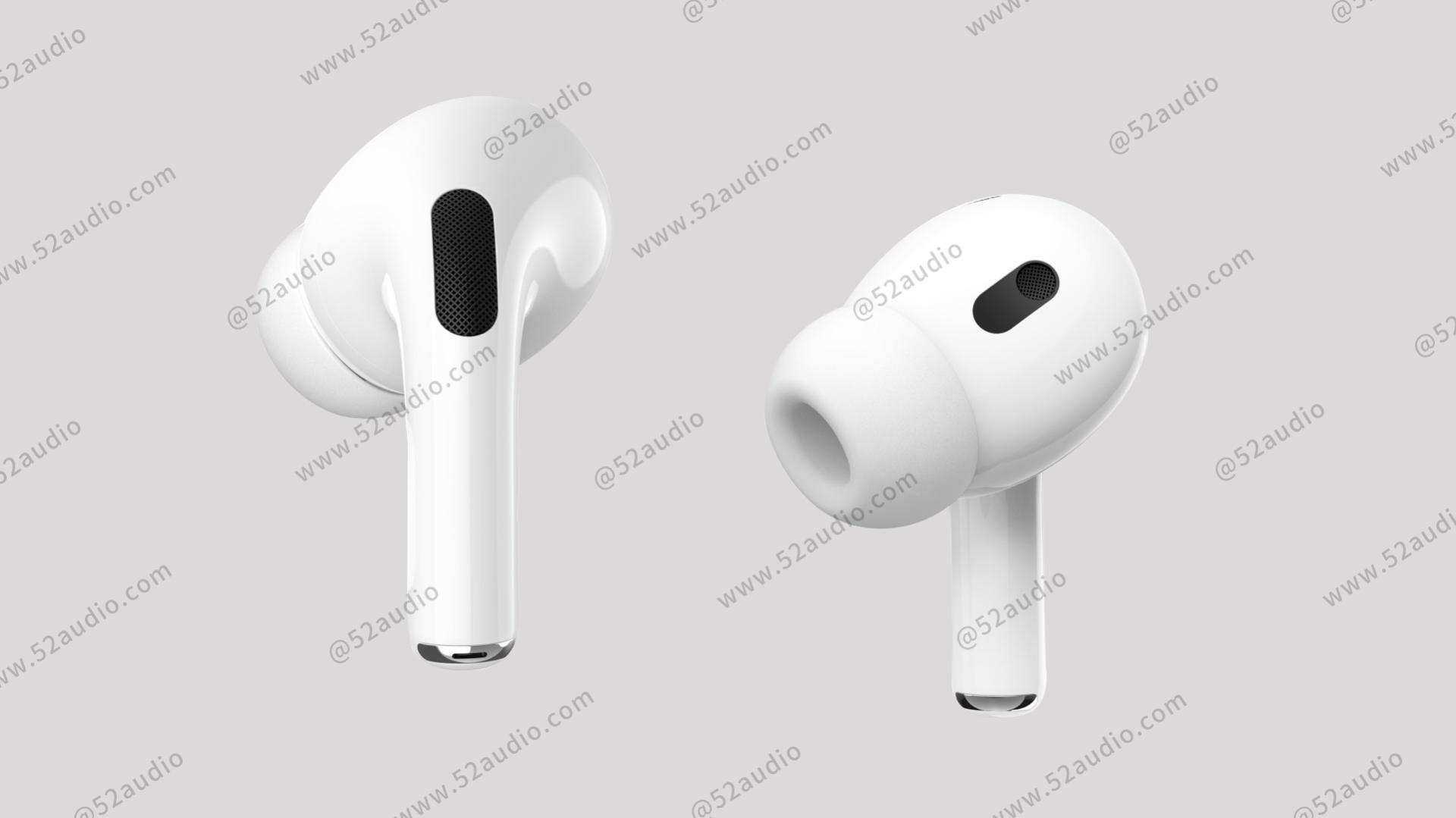 Rumored image of Apple Airpods Pro 2