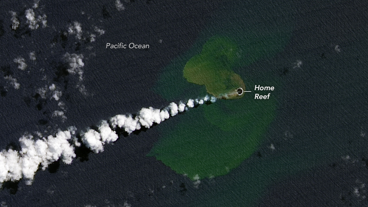 A new island has emerged from the Pacific Ocean, but it may soon disappear: NPR