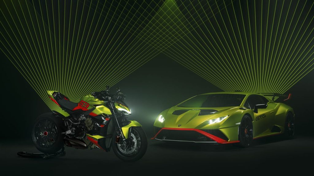 Ducati and Lamborghini teamed up on a $68,000 Streetfighter V4