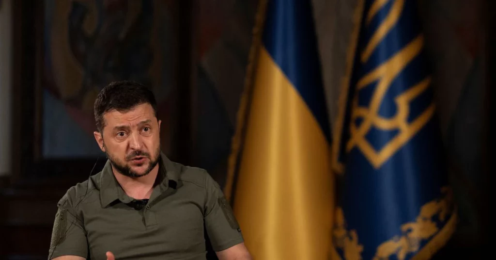 EXCLUSIVE - Zelensky accuses Russia of war crimes and does not see an early end to the war